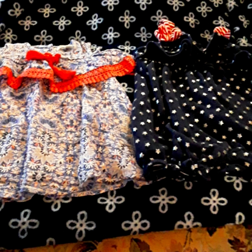 Baby girl dress and romper